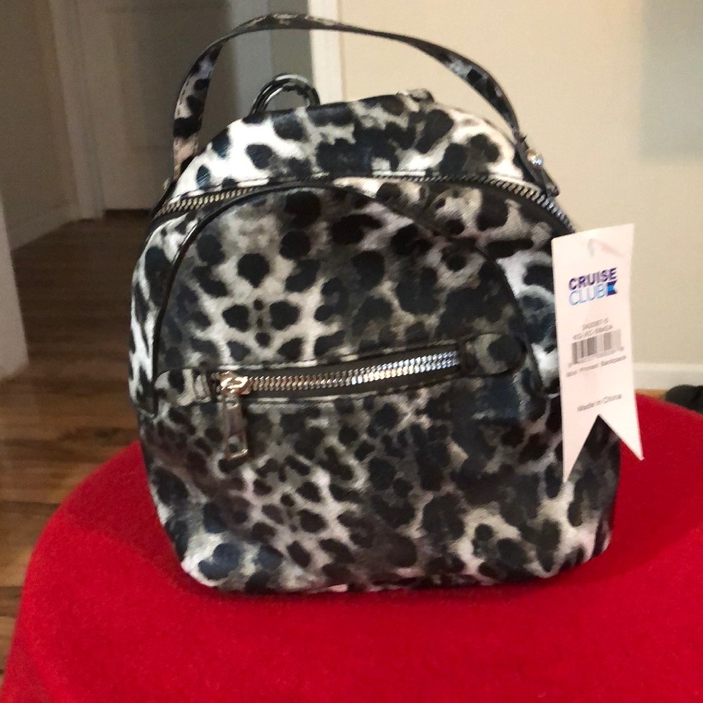 Mini Printed Backpack